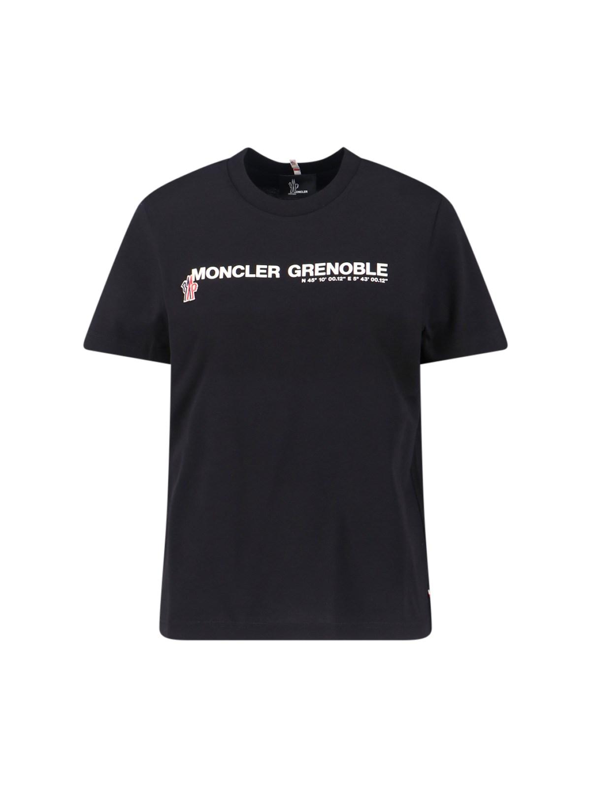 moncler grenoble logo t-shirt