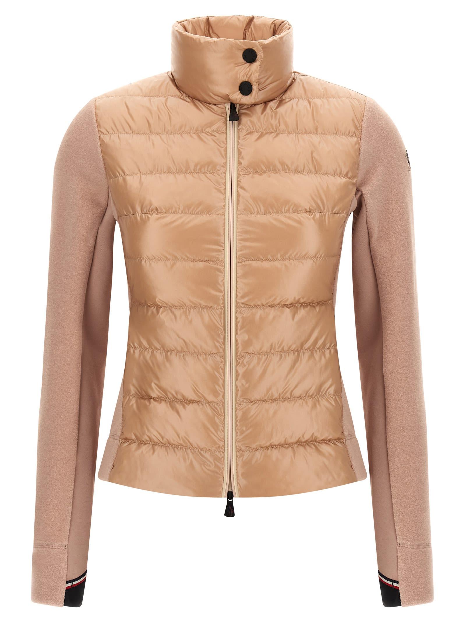 moncler grenoble padded vest sweatshirt