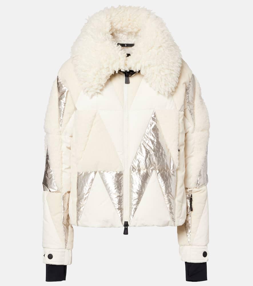 moncler grenoble pamiers hooded down ski jacket