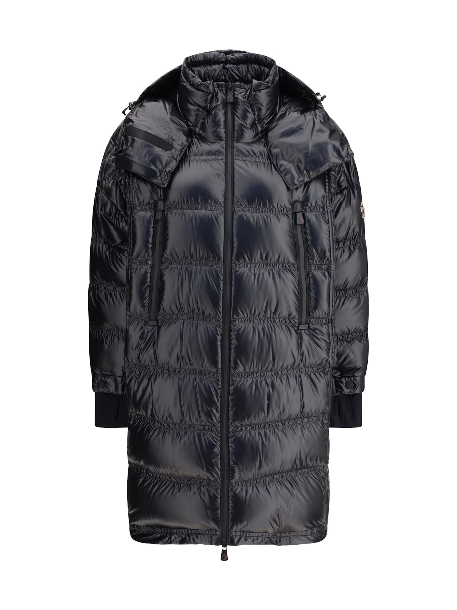 moncler grenoble rochelairs long down jacket