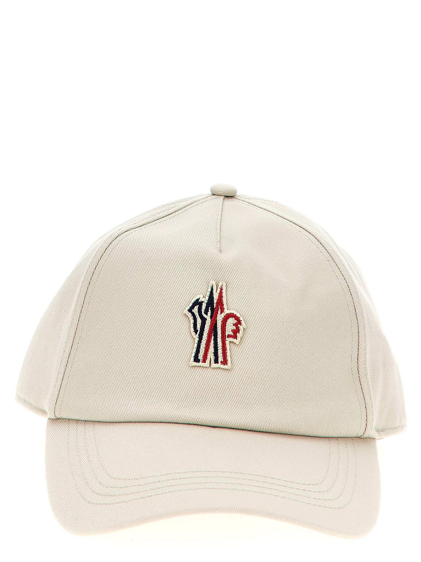 moncler grenoble sand cotton baseball cap
