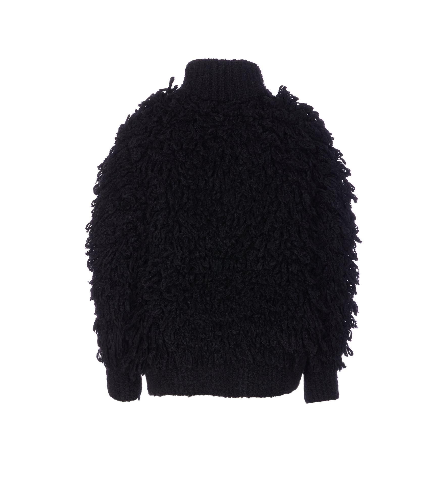 moncler grenoble sweaters black virgin wool - women
