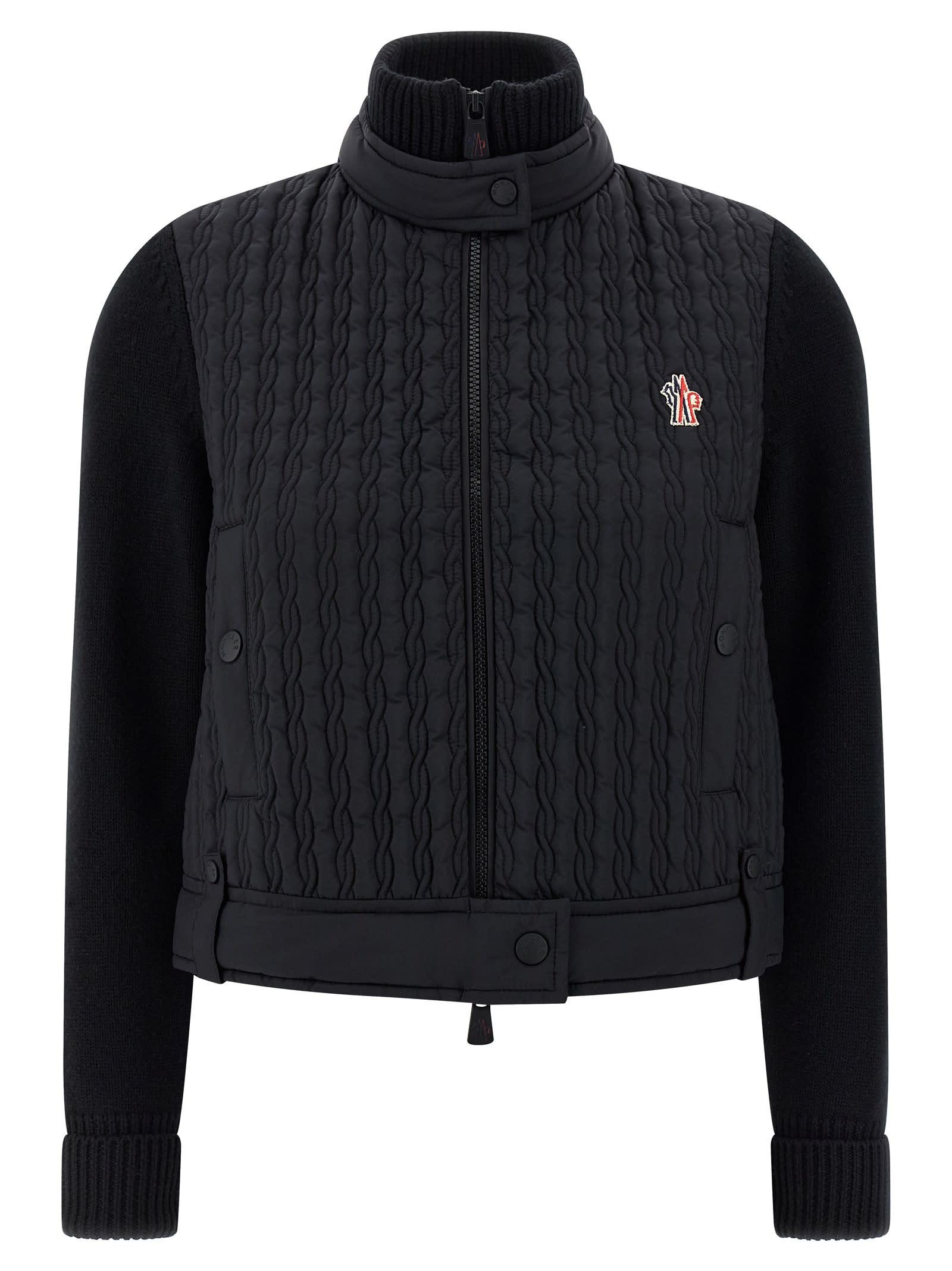 moncler grenoble tricot cardigan