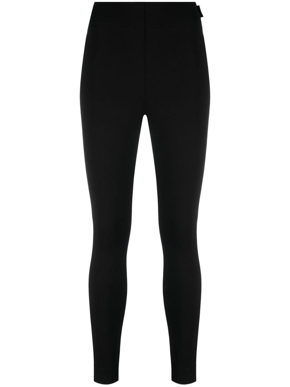 moncler grenoble trousers black polyamide - women