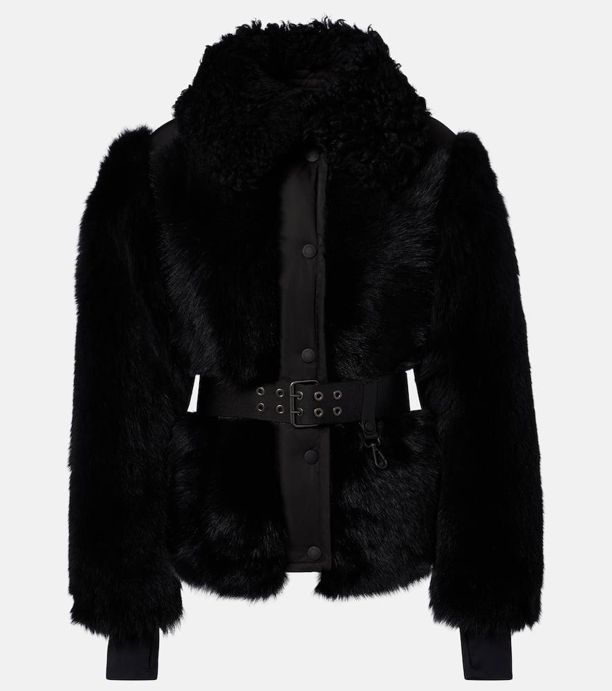 moncler grenoble valdivian shearling down jacket