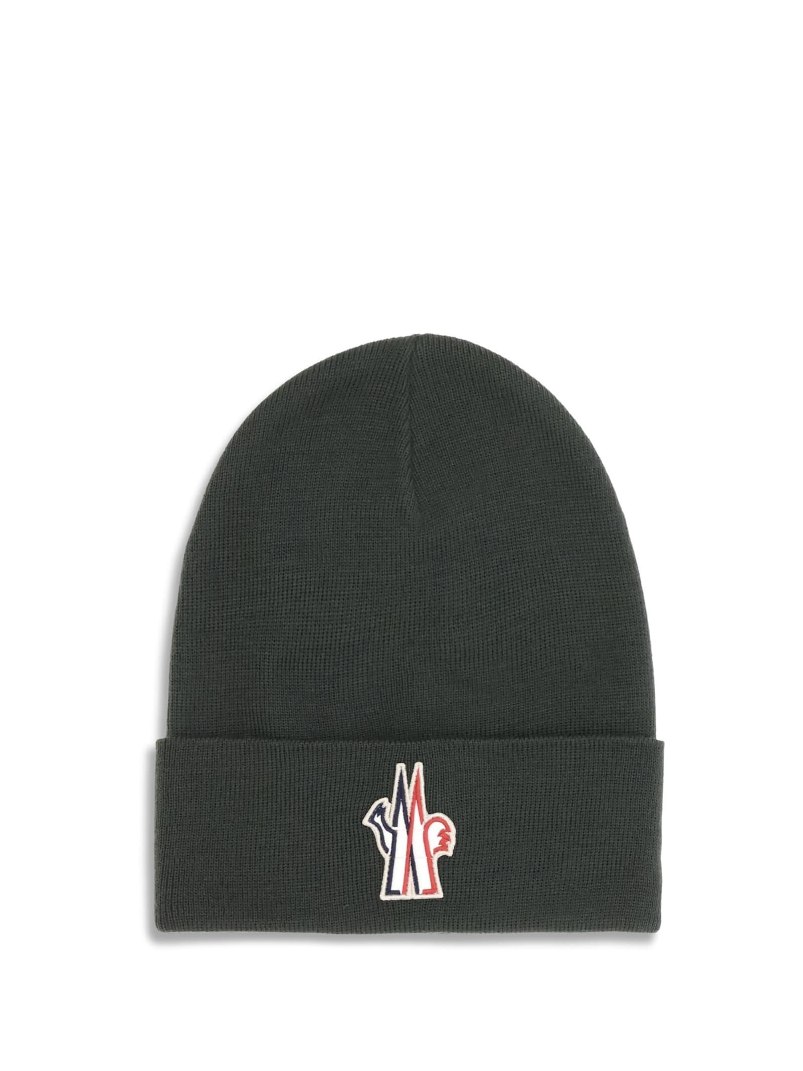 moncler grenoble wool beanie hat