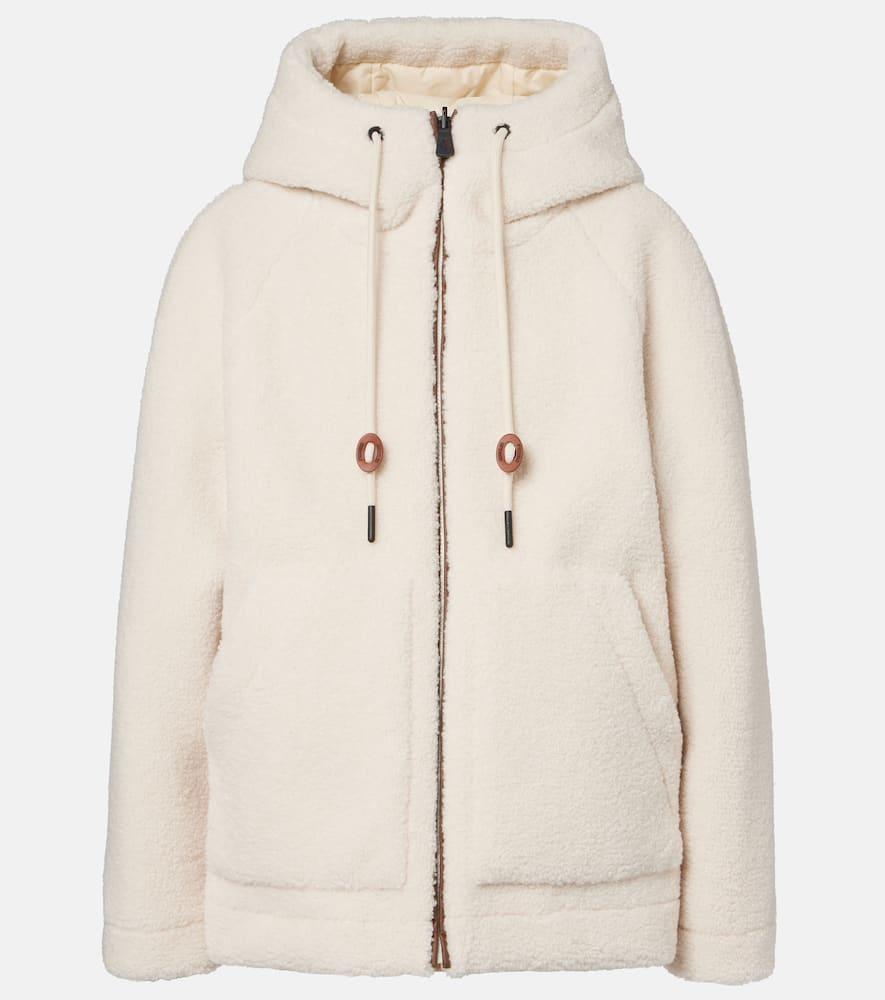moncler grenoble yushan fleece down jacket