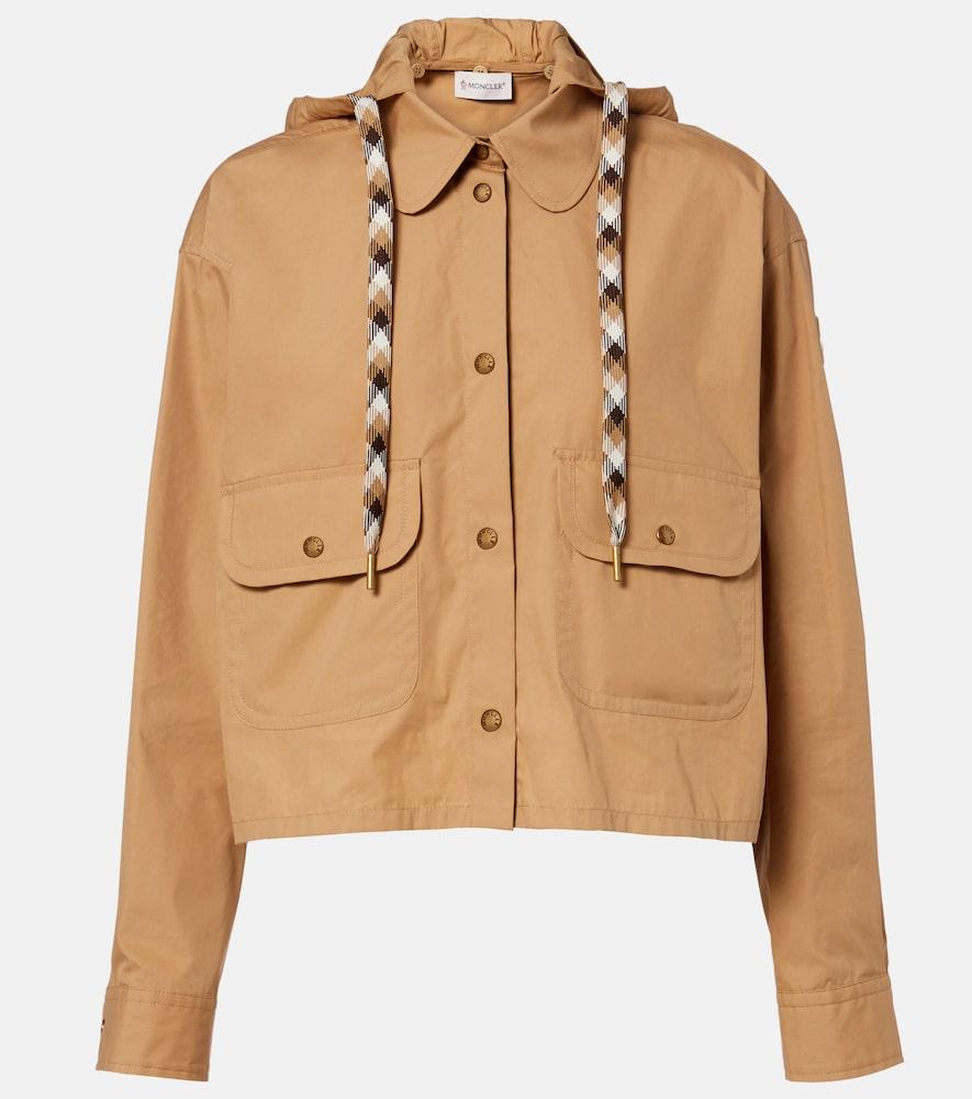 moncler hooded cotton