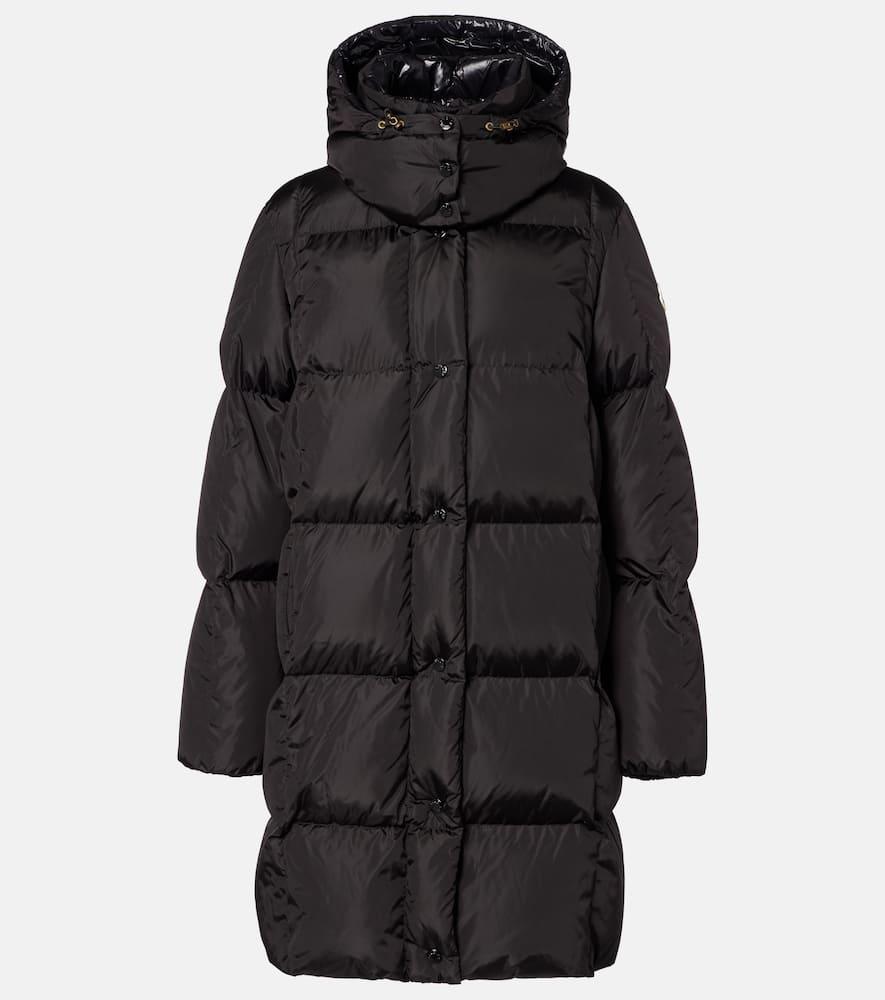 moncler hooded down coat