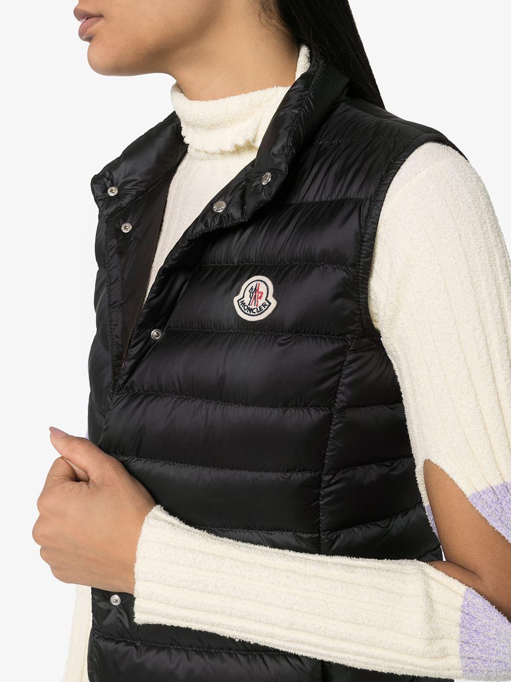 moncler jackets black polyamide - women