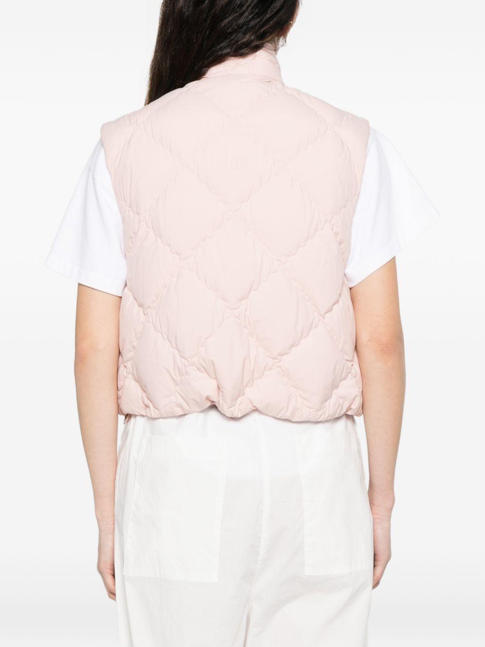 moncler jackets pink polyamide - women