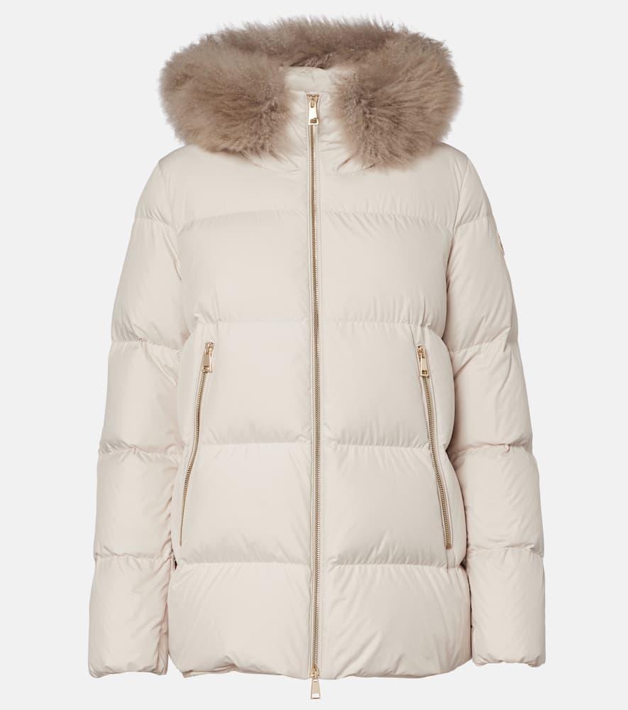 moncler laichefur down jacket