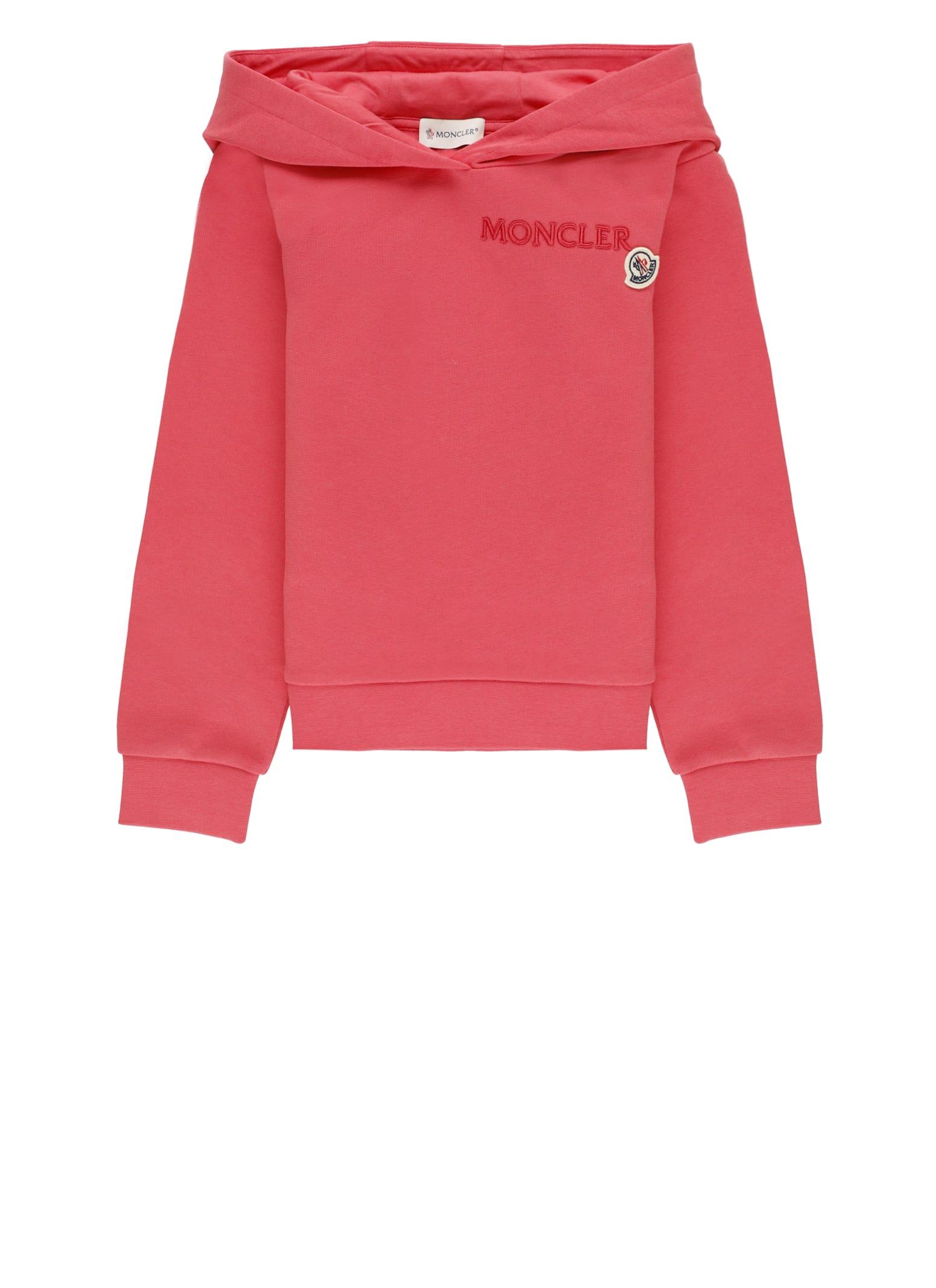 moncler loged hoodie