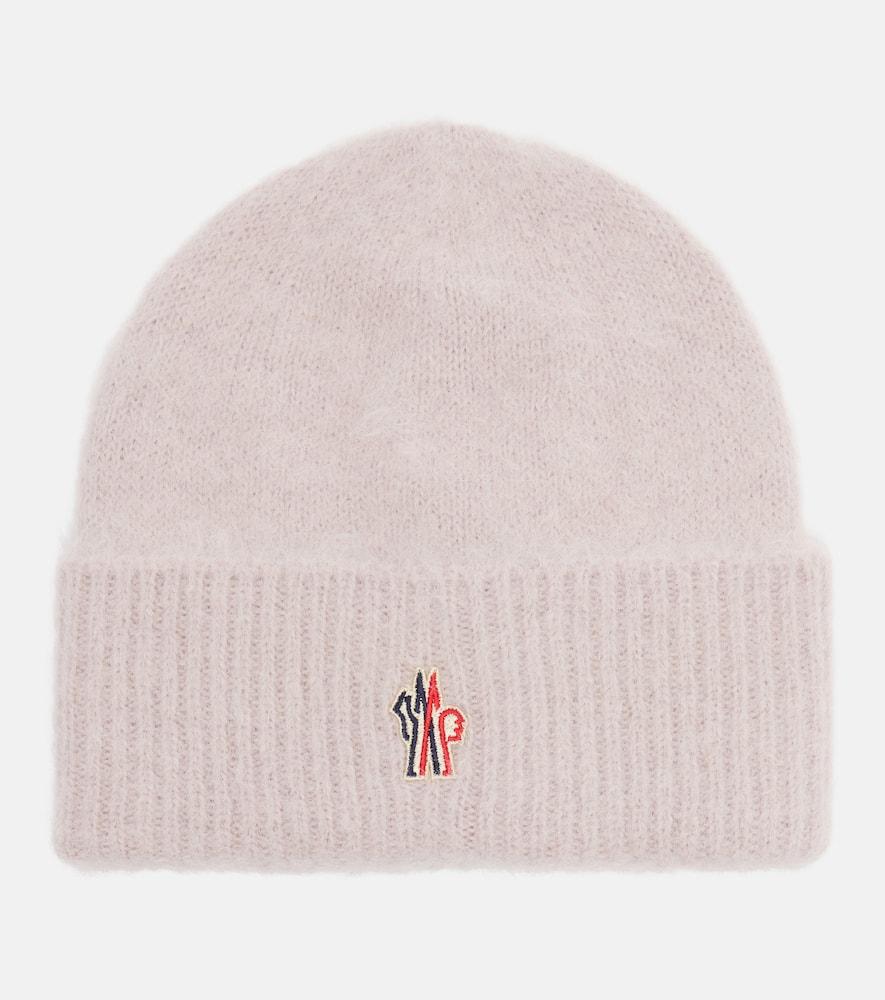 moncler logo alpaca wool