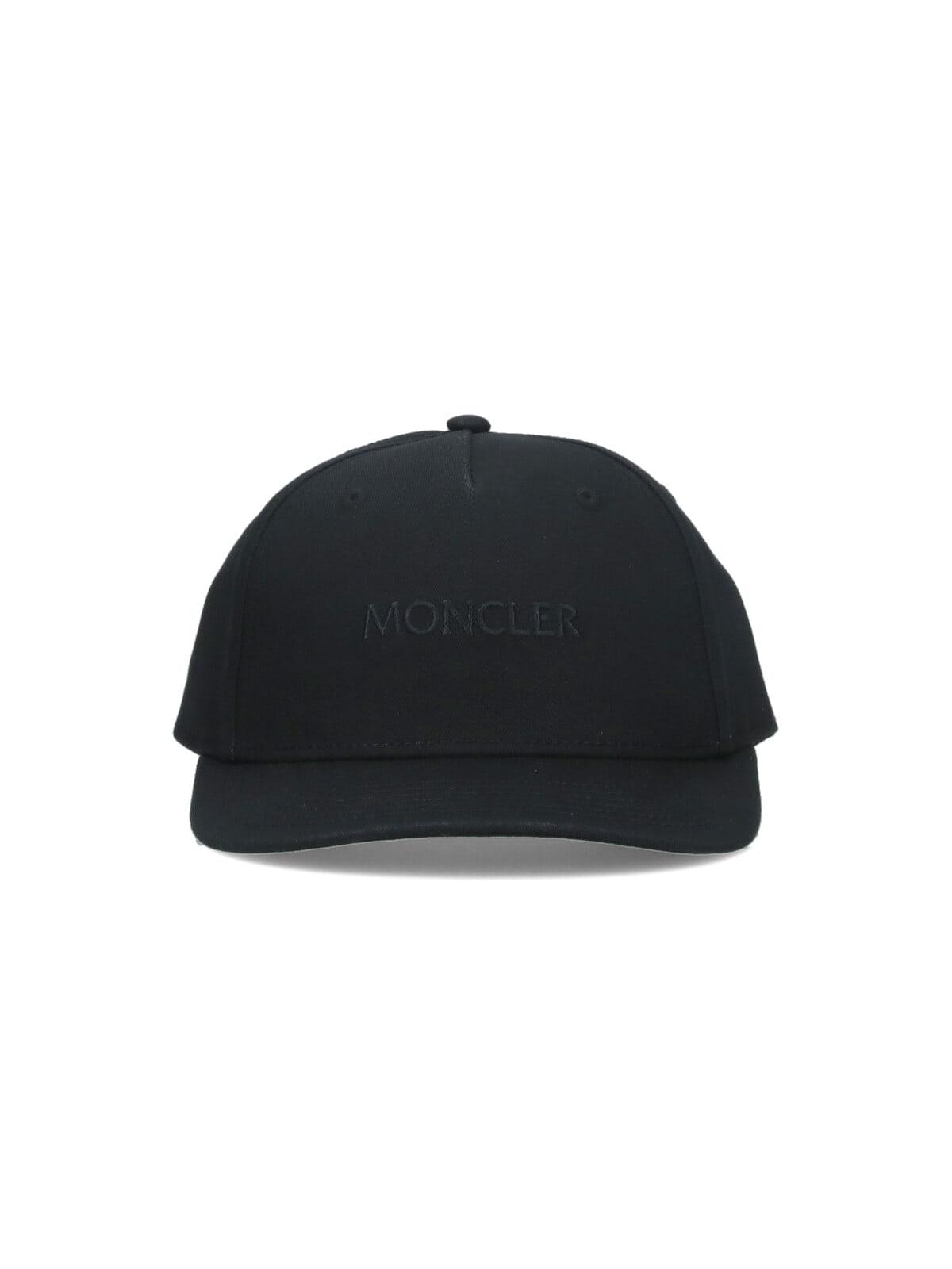 moncler logo baseball cap