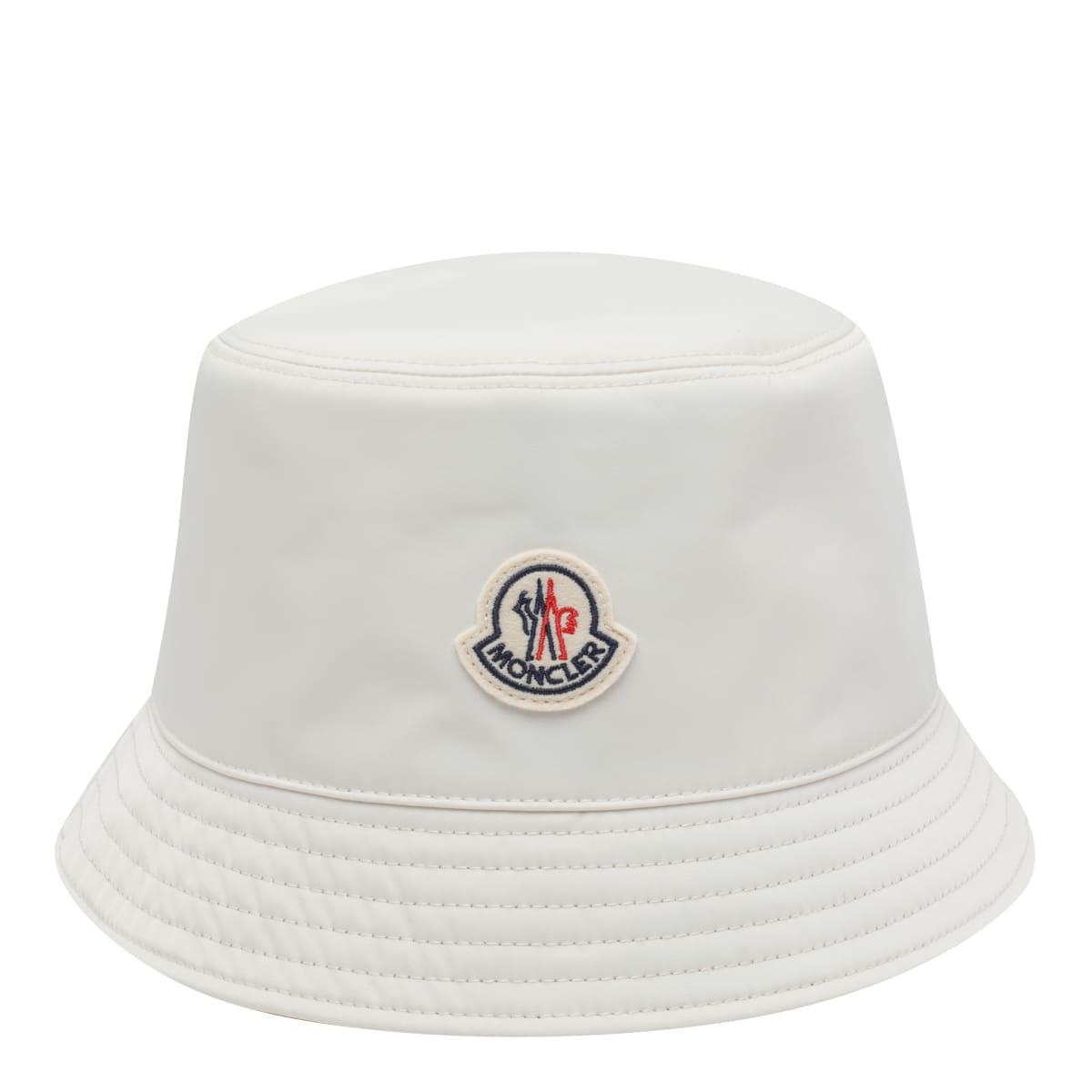 moncler logo bucket hat