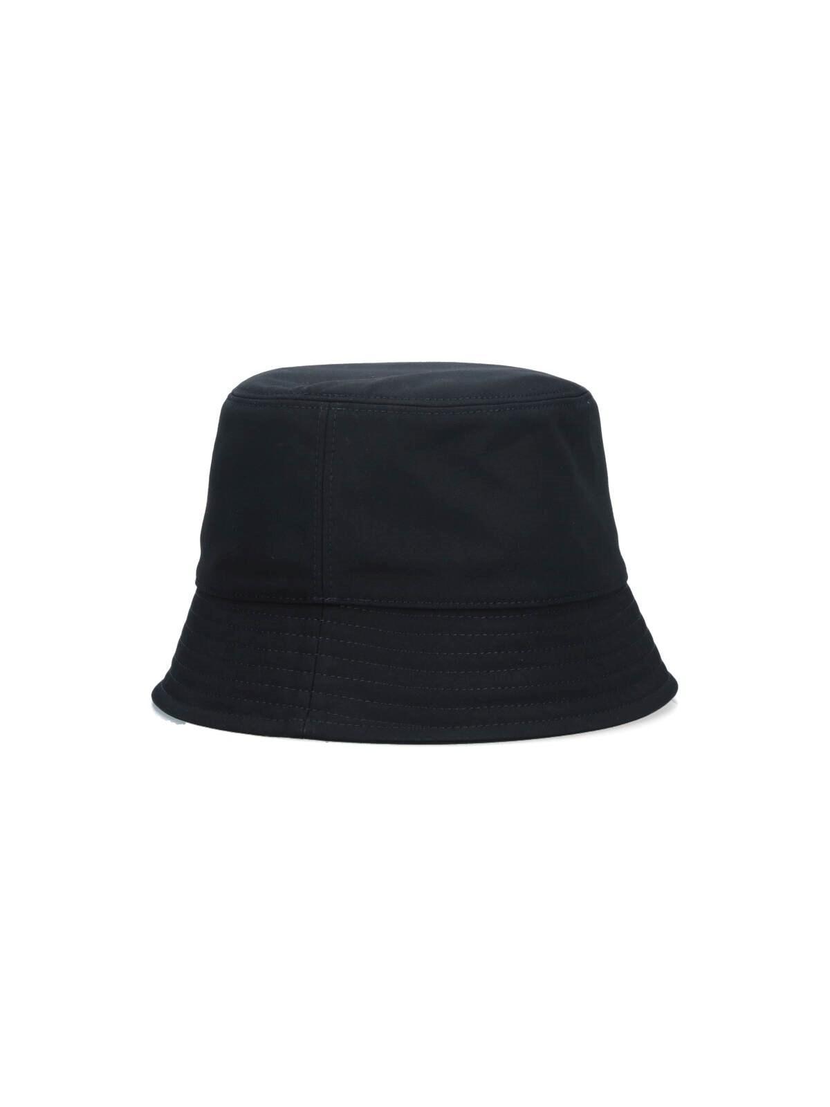 moncler logo bucket hat