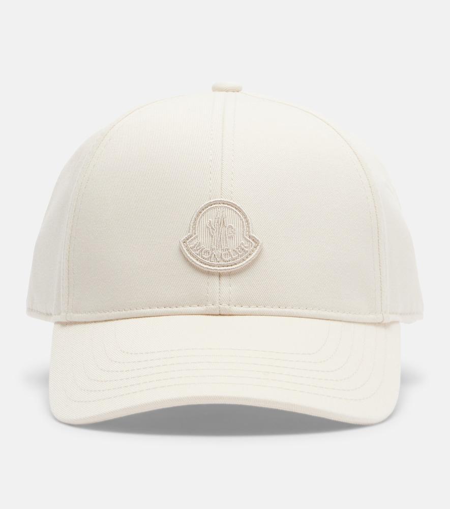 moncler logo cotton baseball cap