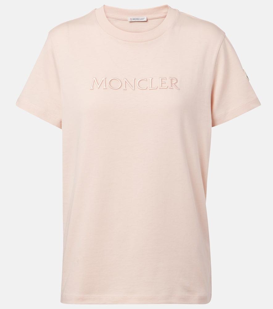 moncler logo cotton t
