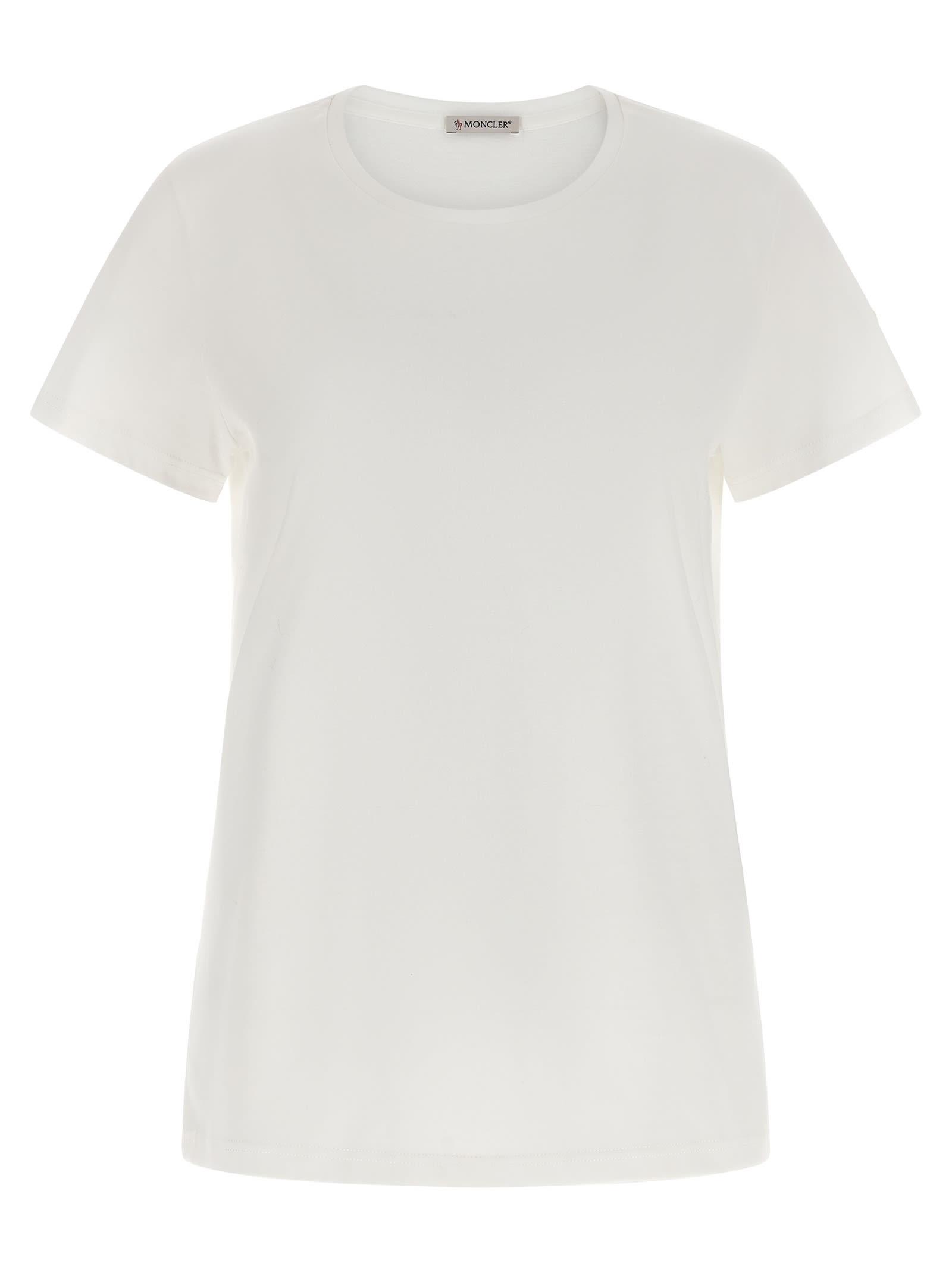 moncler logo patch t-shirt
