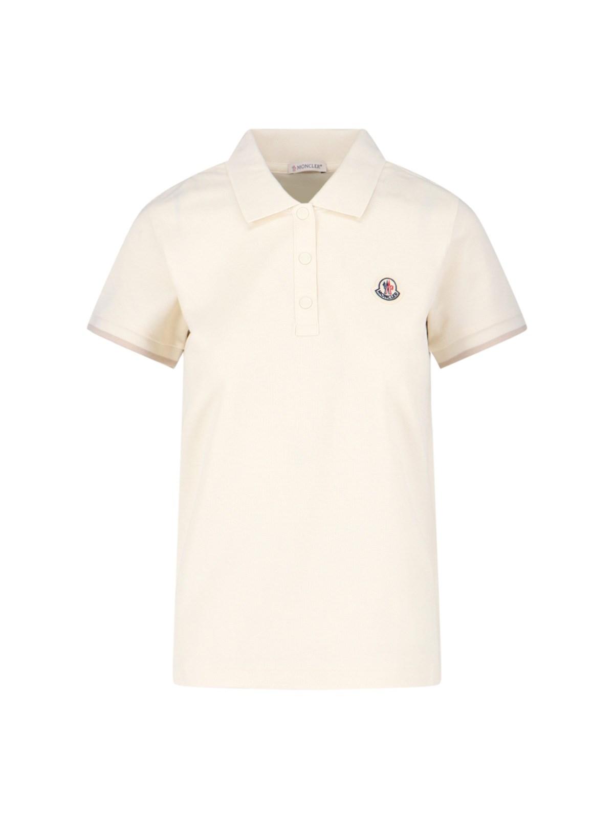 moncler logo polo shirt