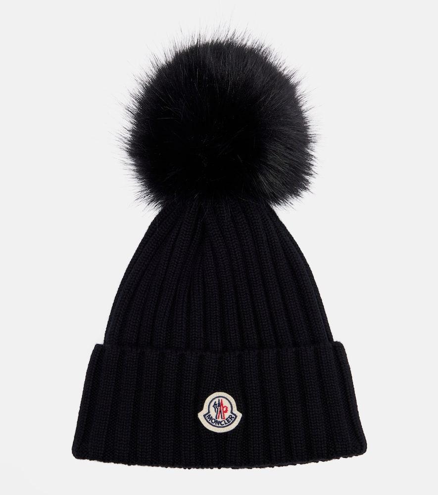 moncler logo ribbed