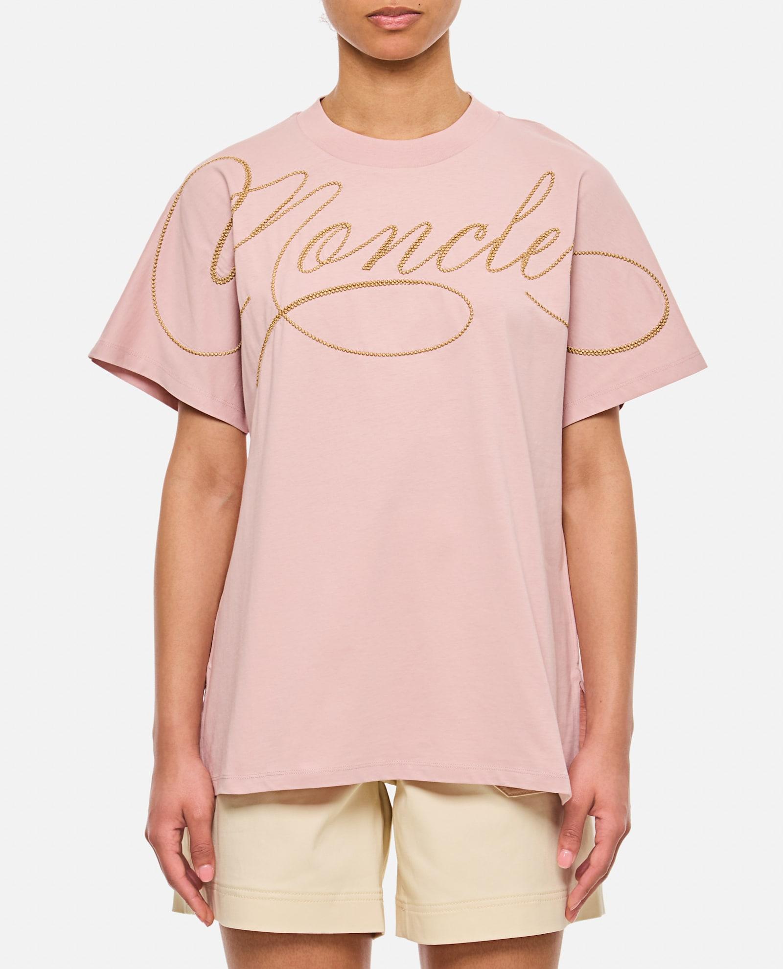 moncler logo t-shirt