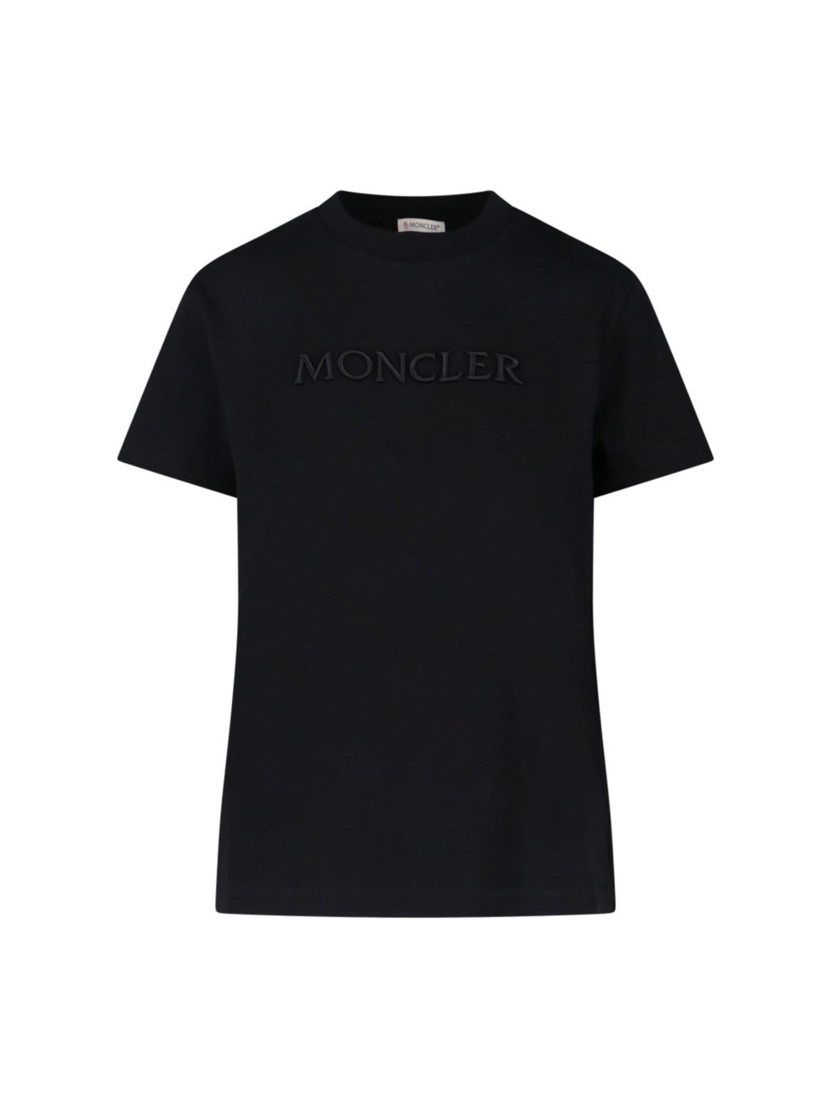 moncler logo t-shirt