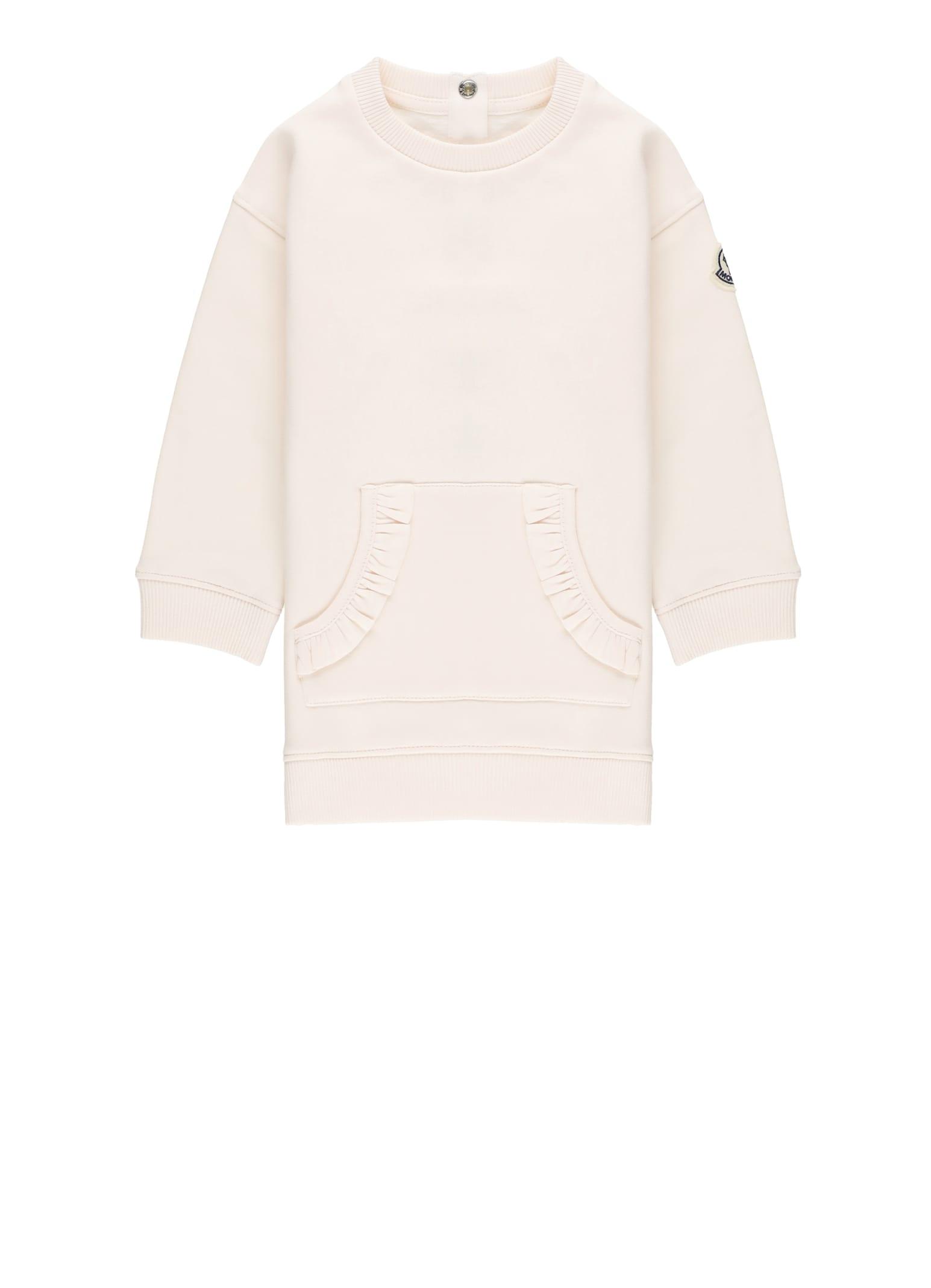 moncler logoed dress