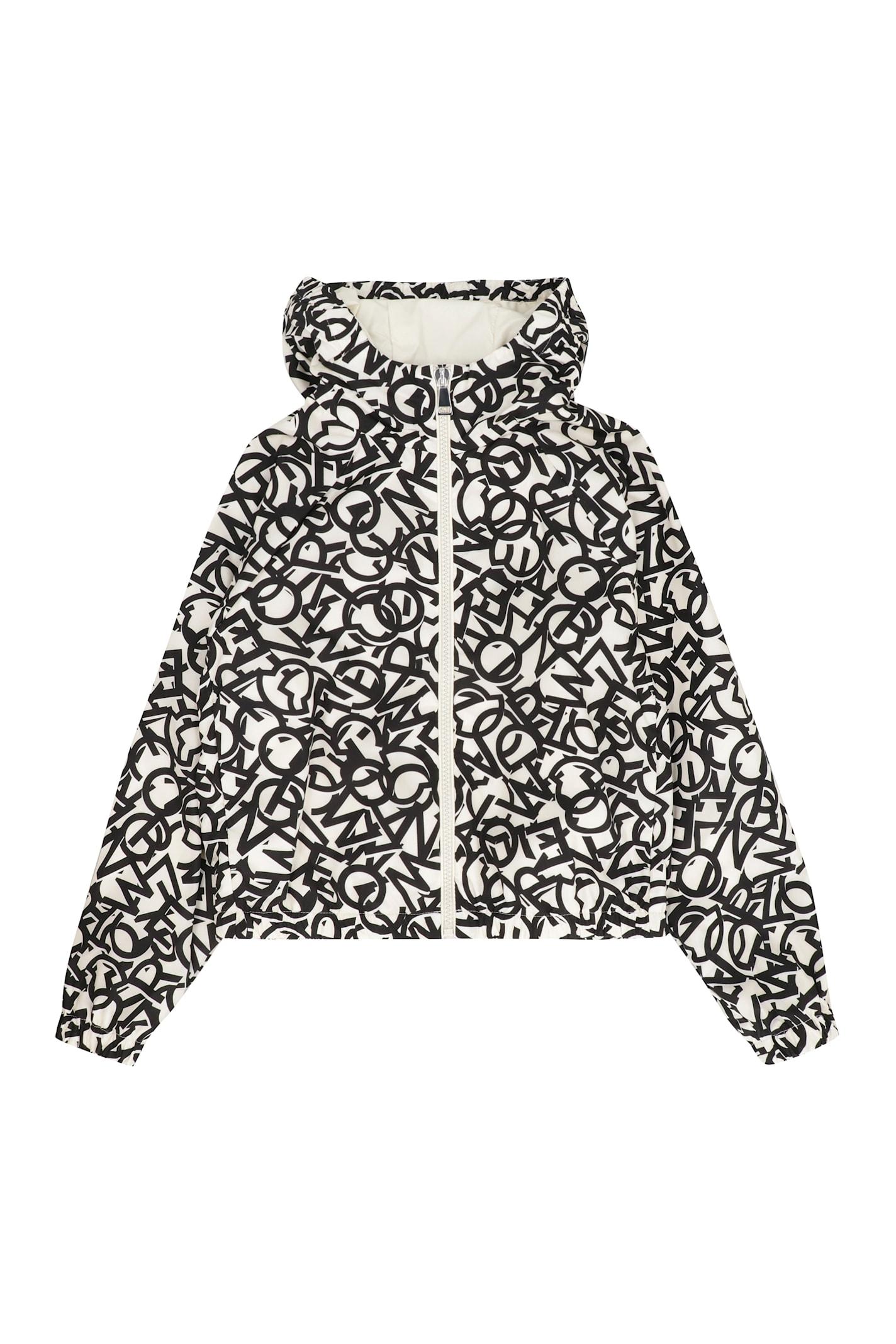 moncler maisha hooded techno fabric raincoat