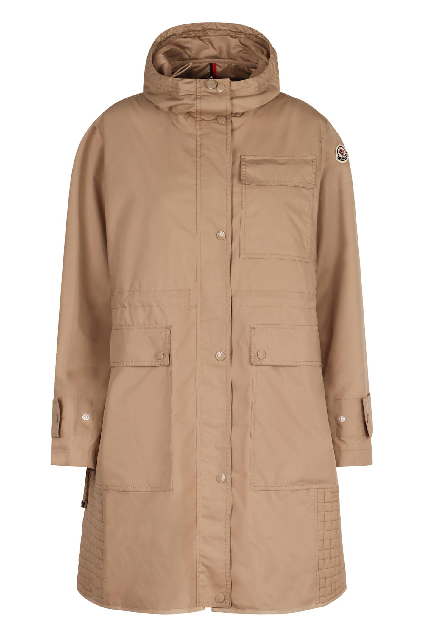 moncler meudon techno fabric jacket