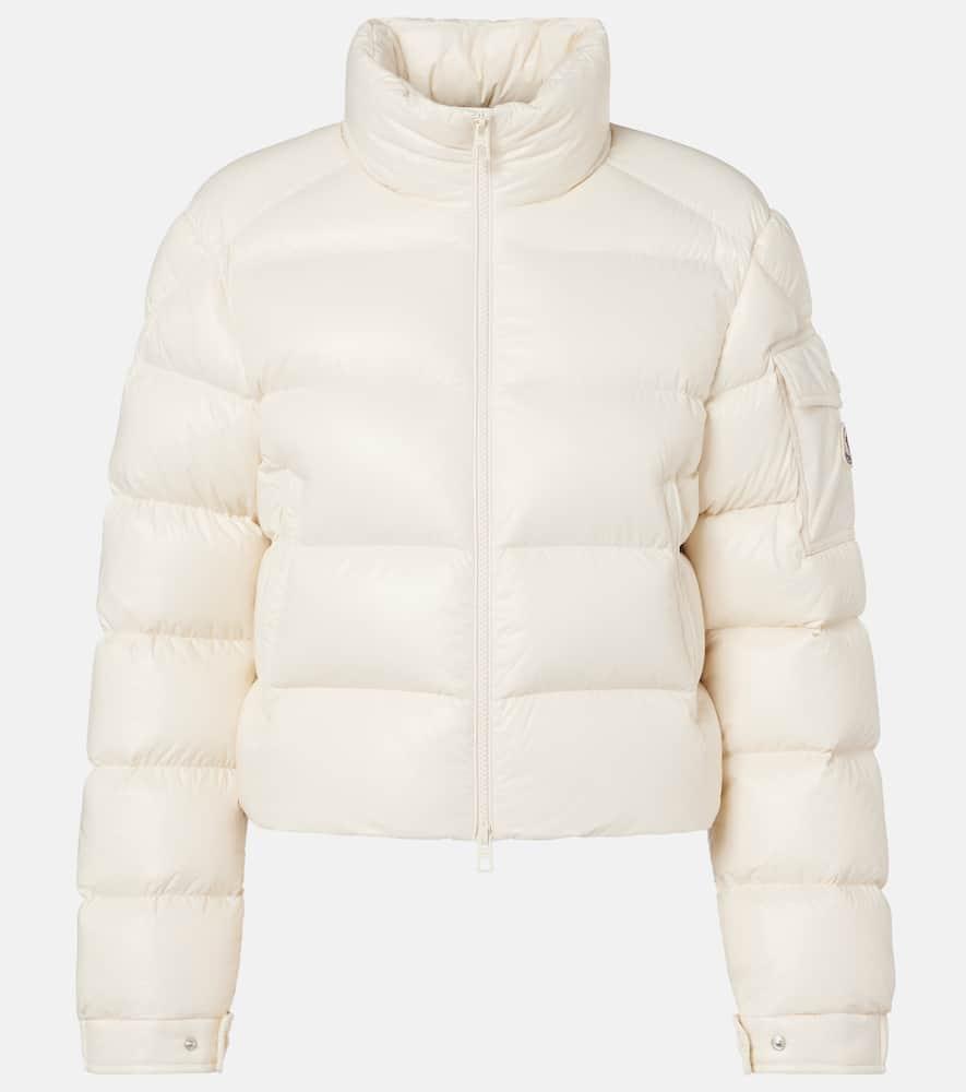 moncler petra nylon laqué down jacket