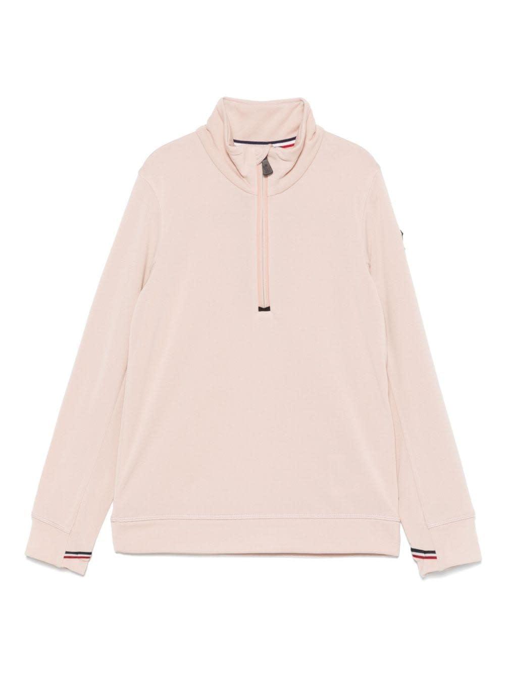 moncler pink sweatshirt girl