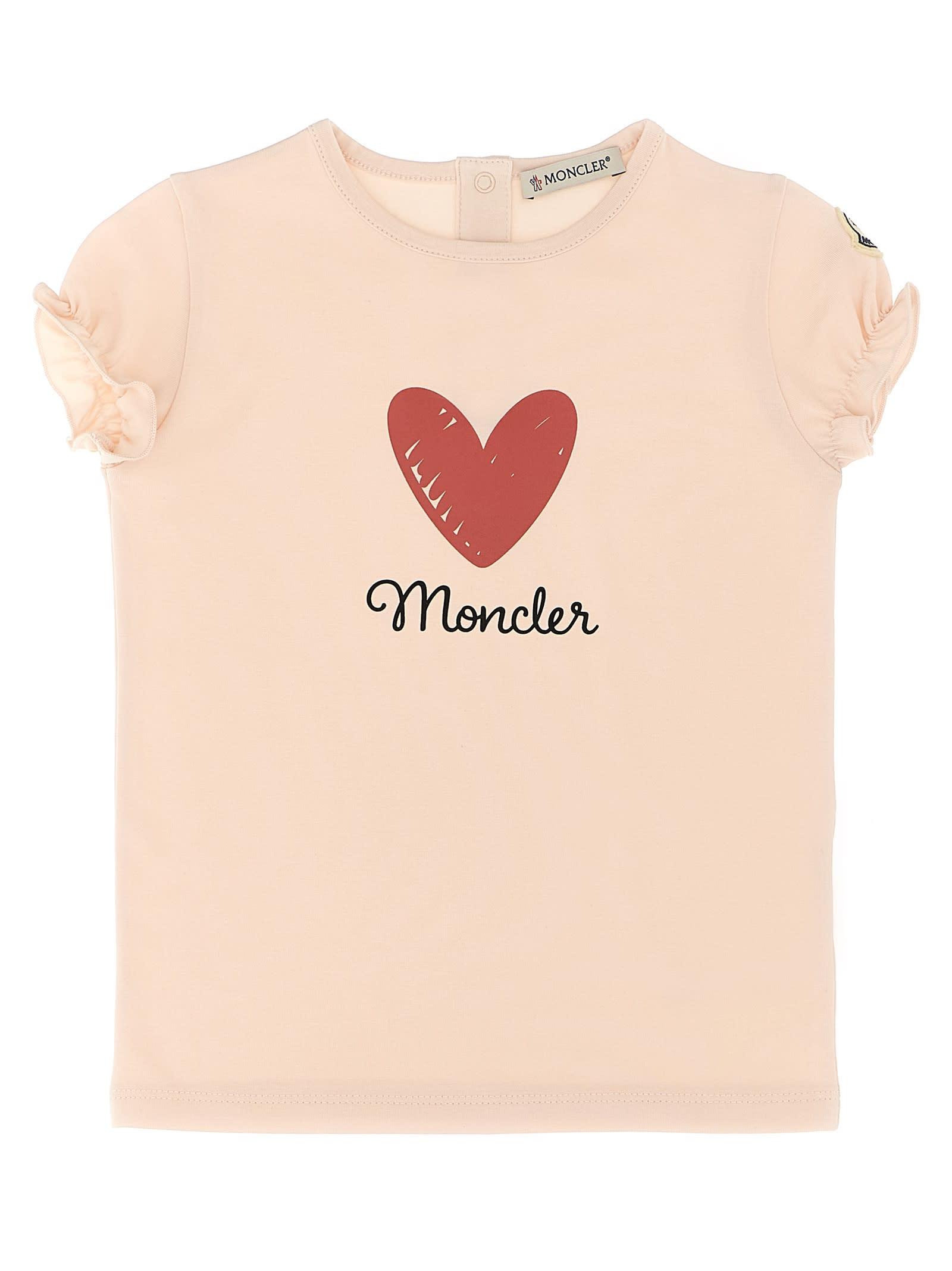 moncler printed t-shirt