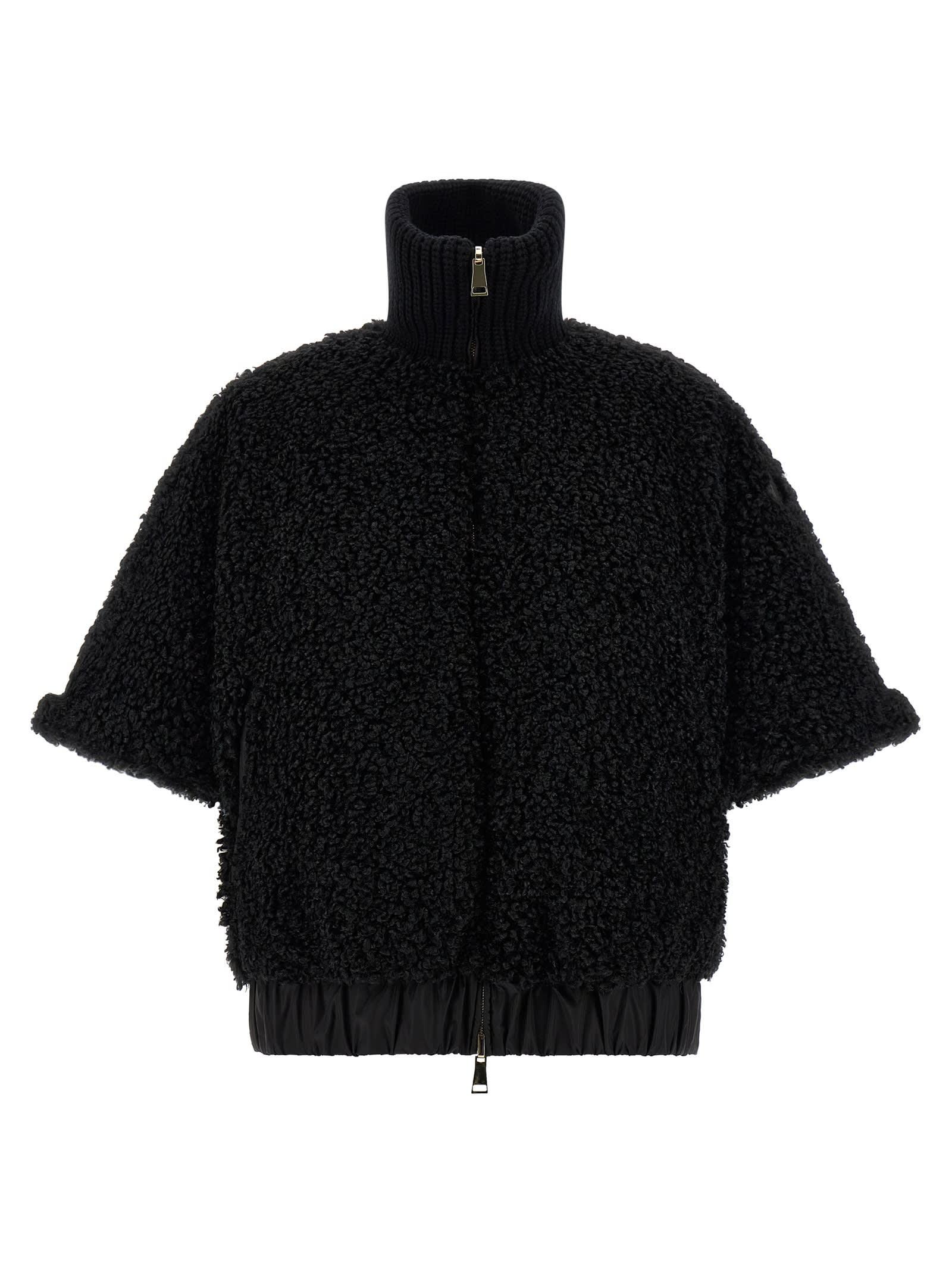moncler reversible cape