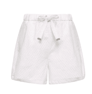 moncler shorts white - women