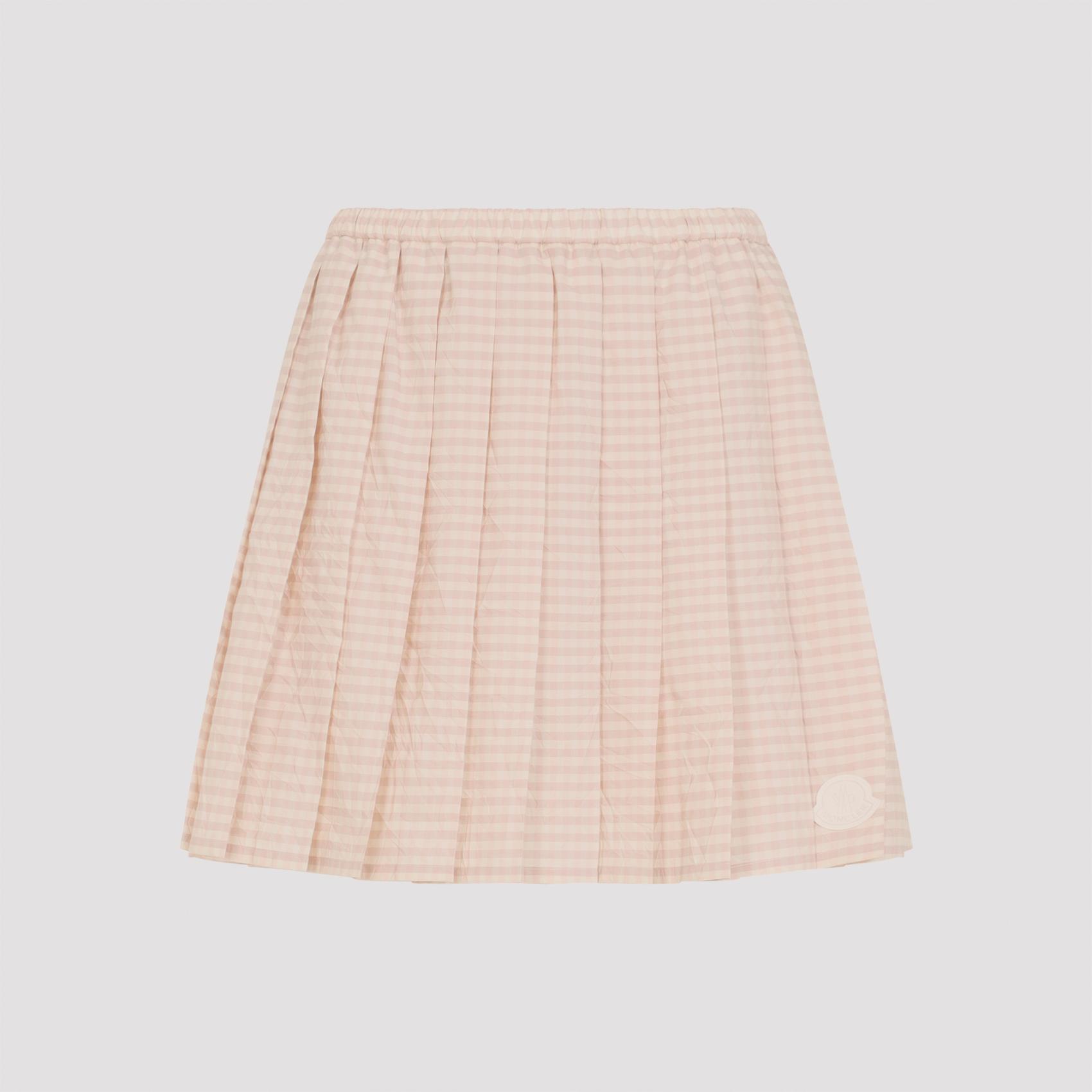 moncler skirt pink & purple cotton polyester - women