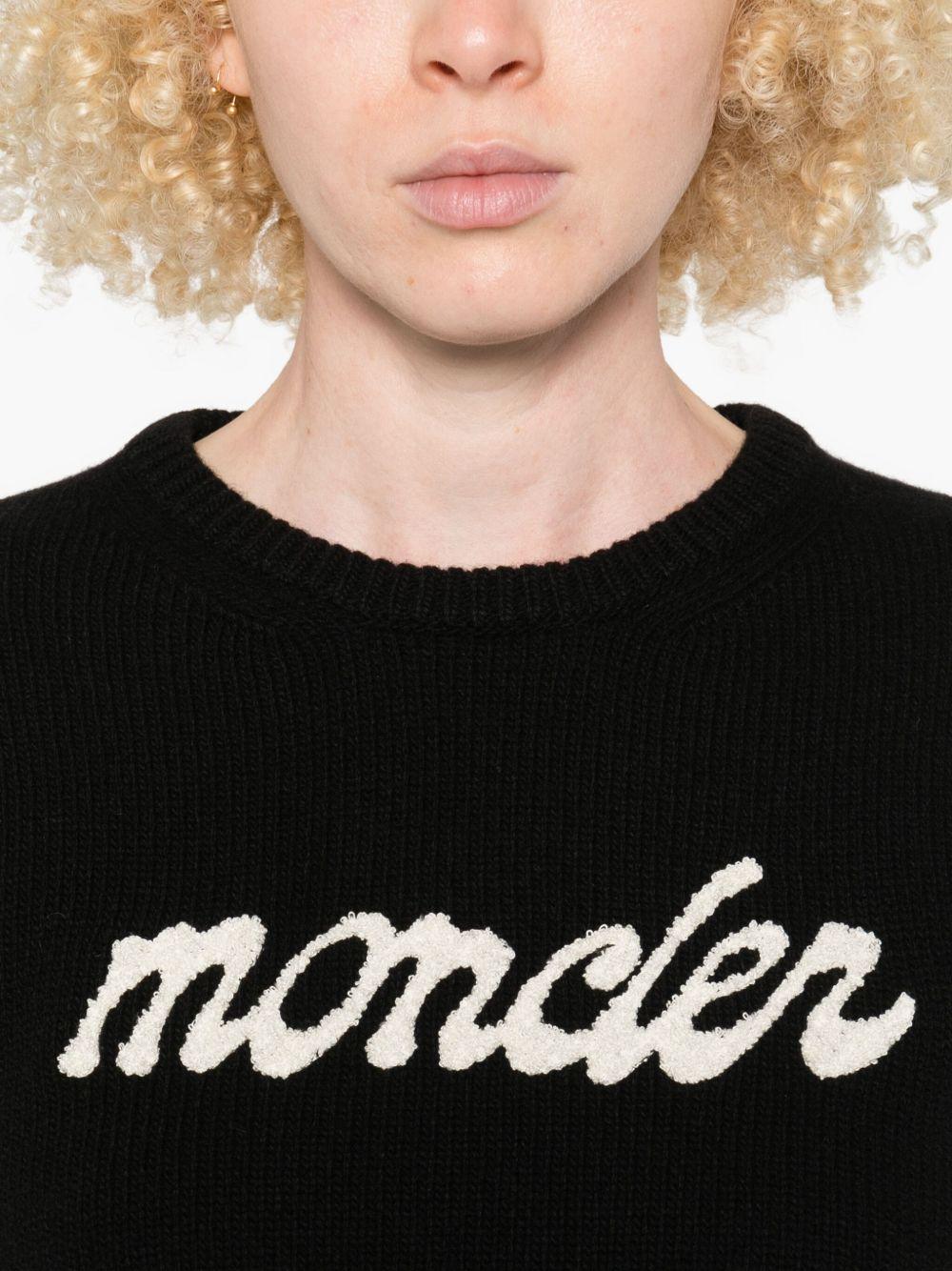 moncler sweaters black - women