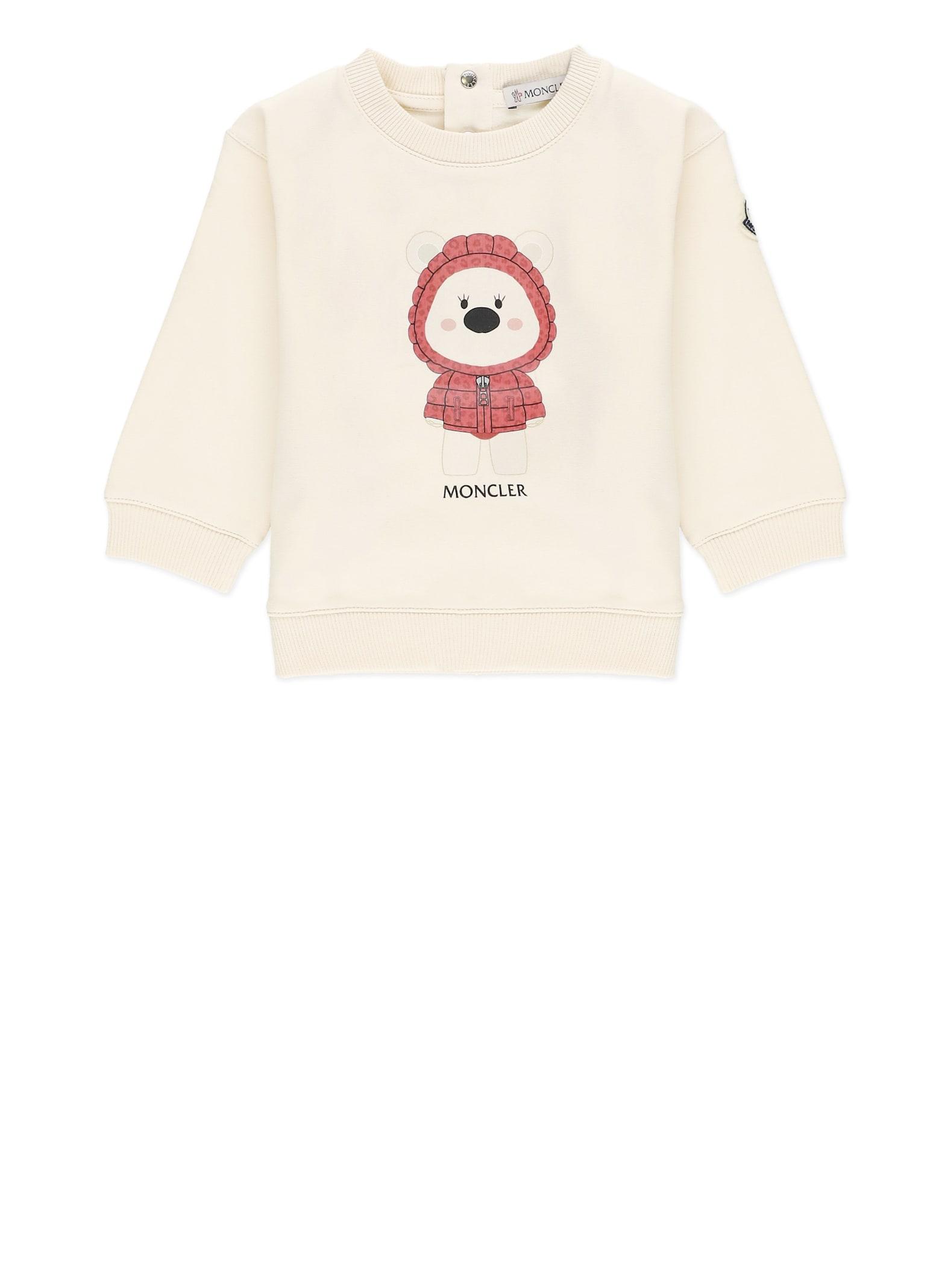 moncler sweatshirt with print