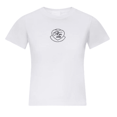 moncler t-shirts and polos white - women