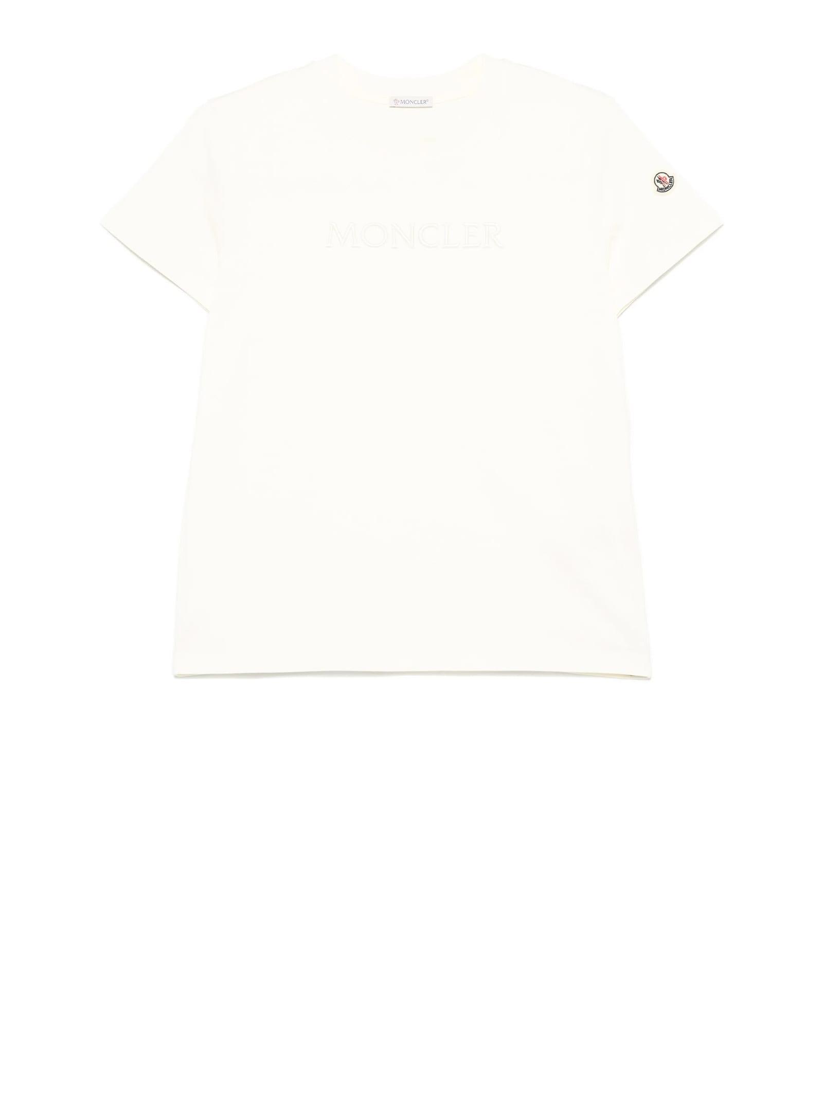 moncler t-shirts and polos white
