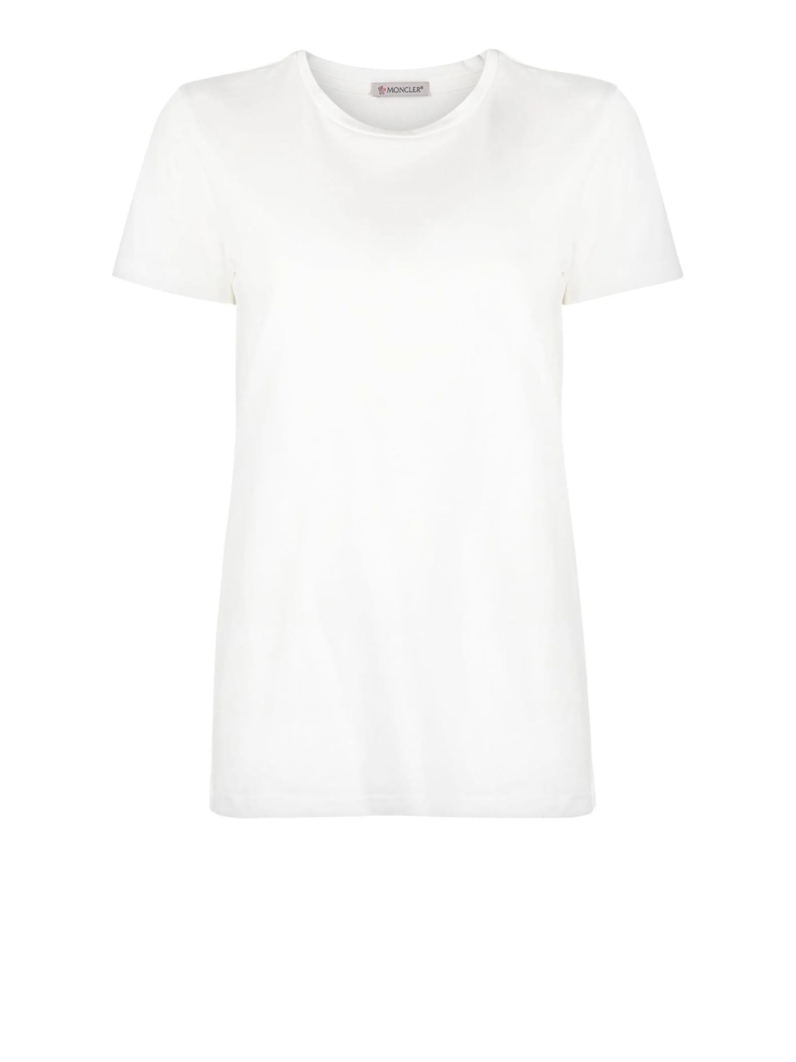 moncler t-shirts and polos white