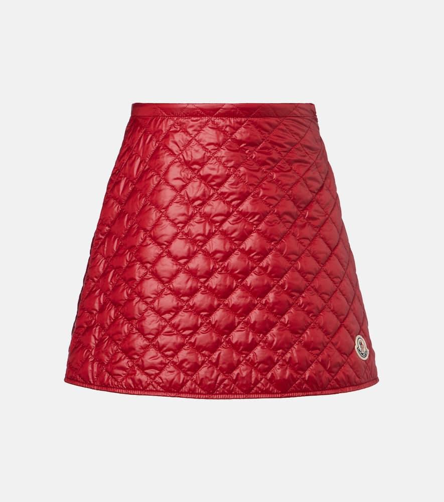 moncler technical mini skirt