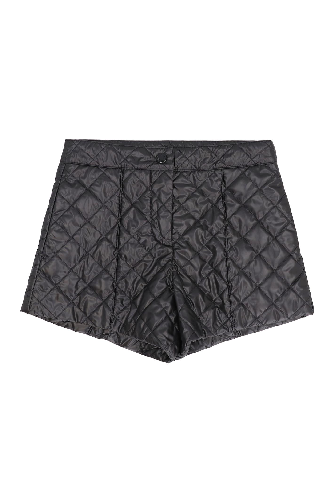 moncler techno fabric shorts