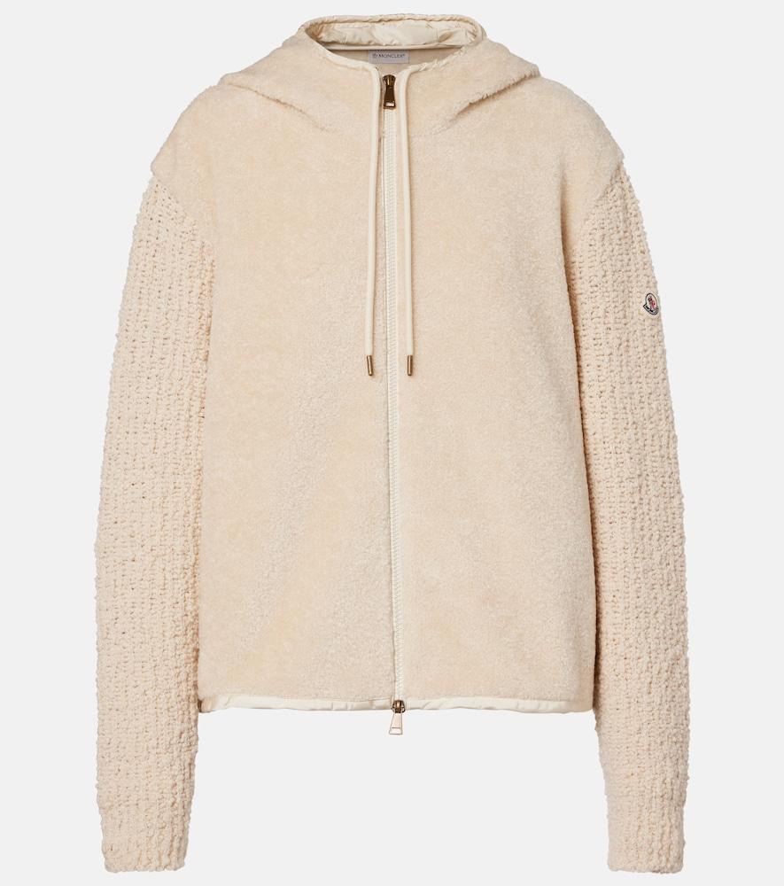 moncler teddy hoodie
