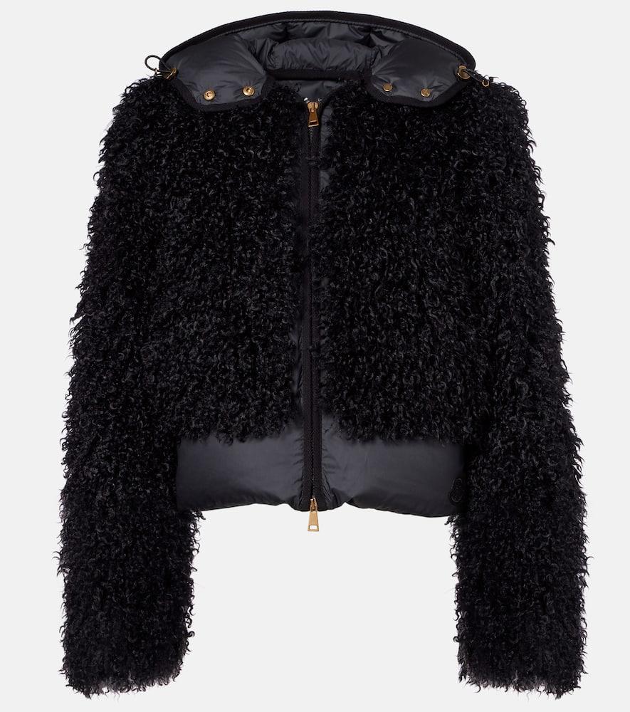 moncler vigiers teddy down jacket
