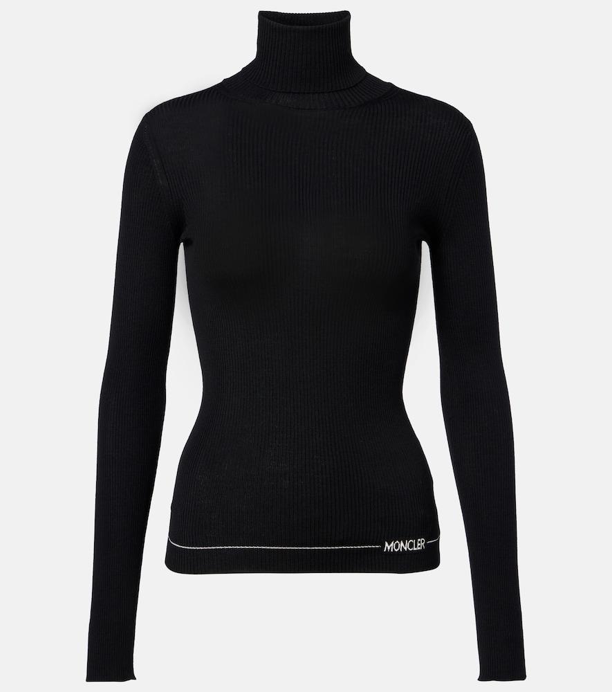 moncler virgin wool turtleneck sweater