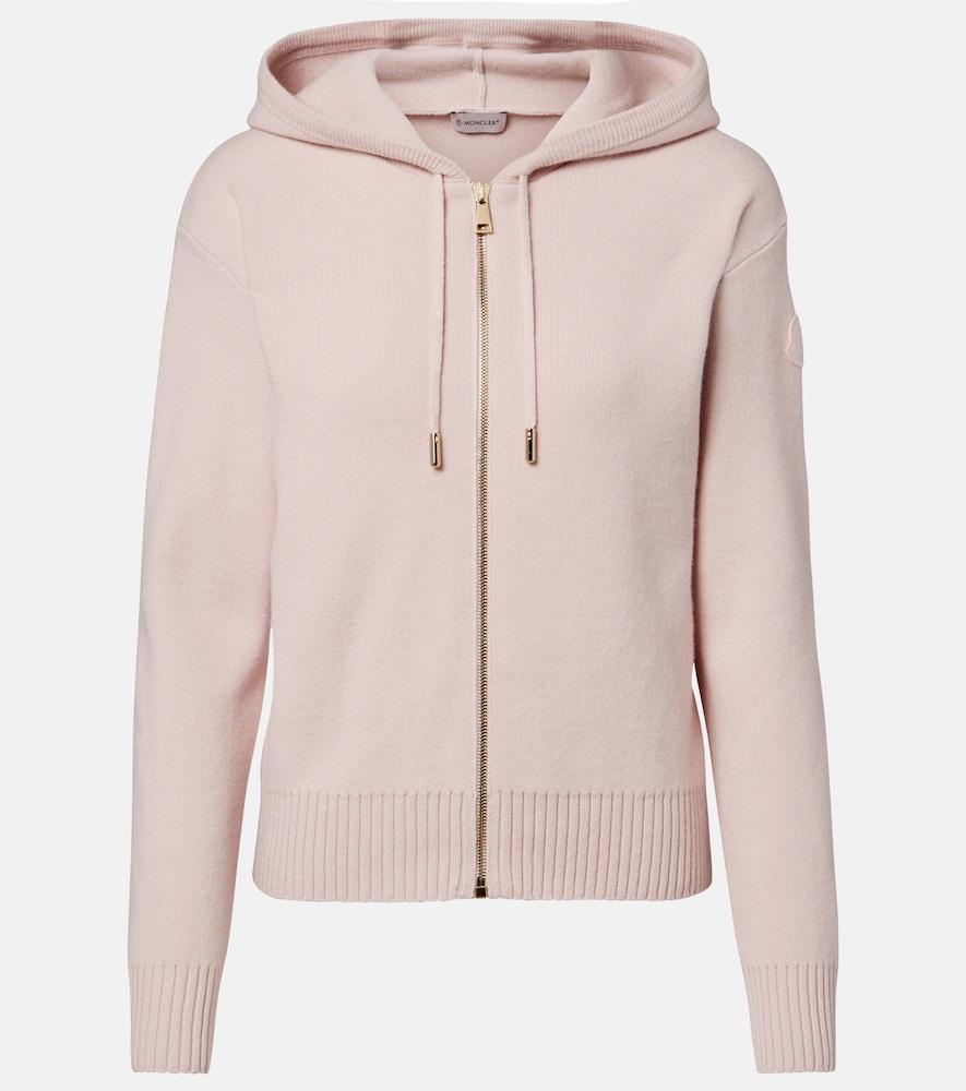 moncler wool and cashmere cardigan