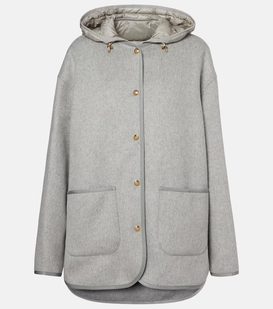 moncler wool and cashmere down jacket