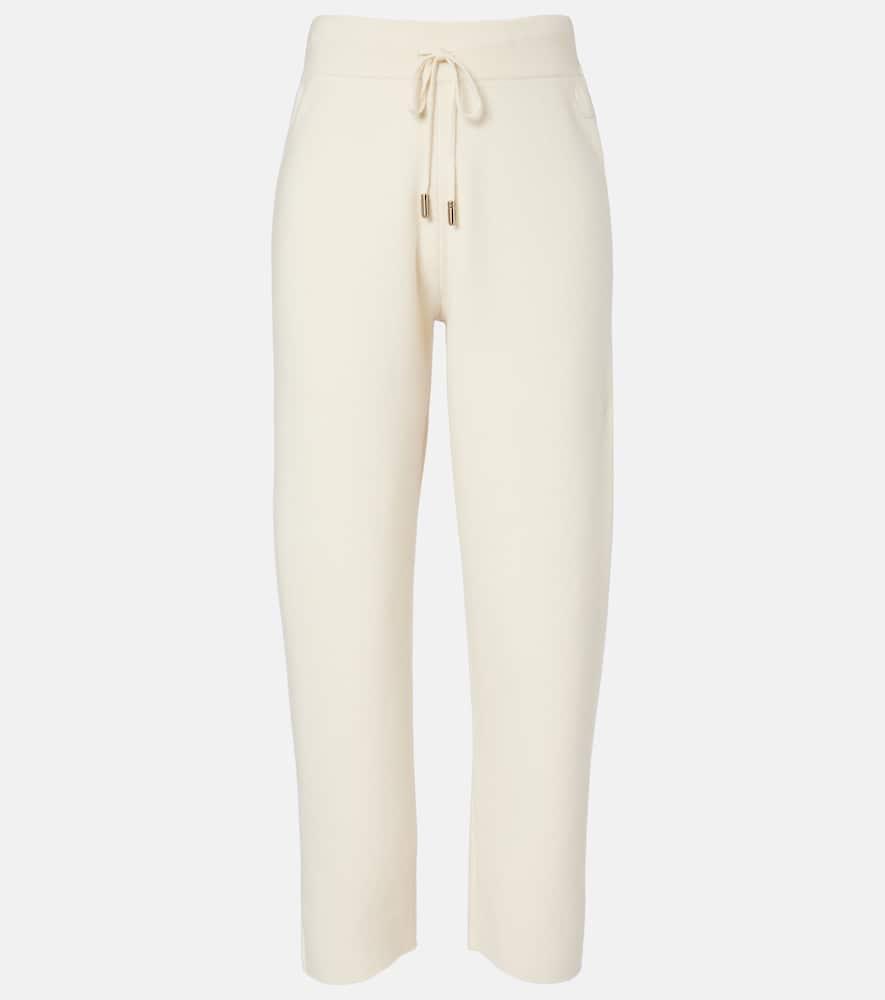 moncler wool and cashmere sweatpants